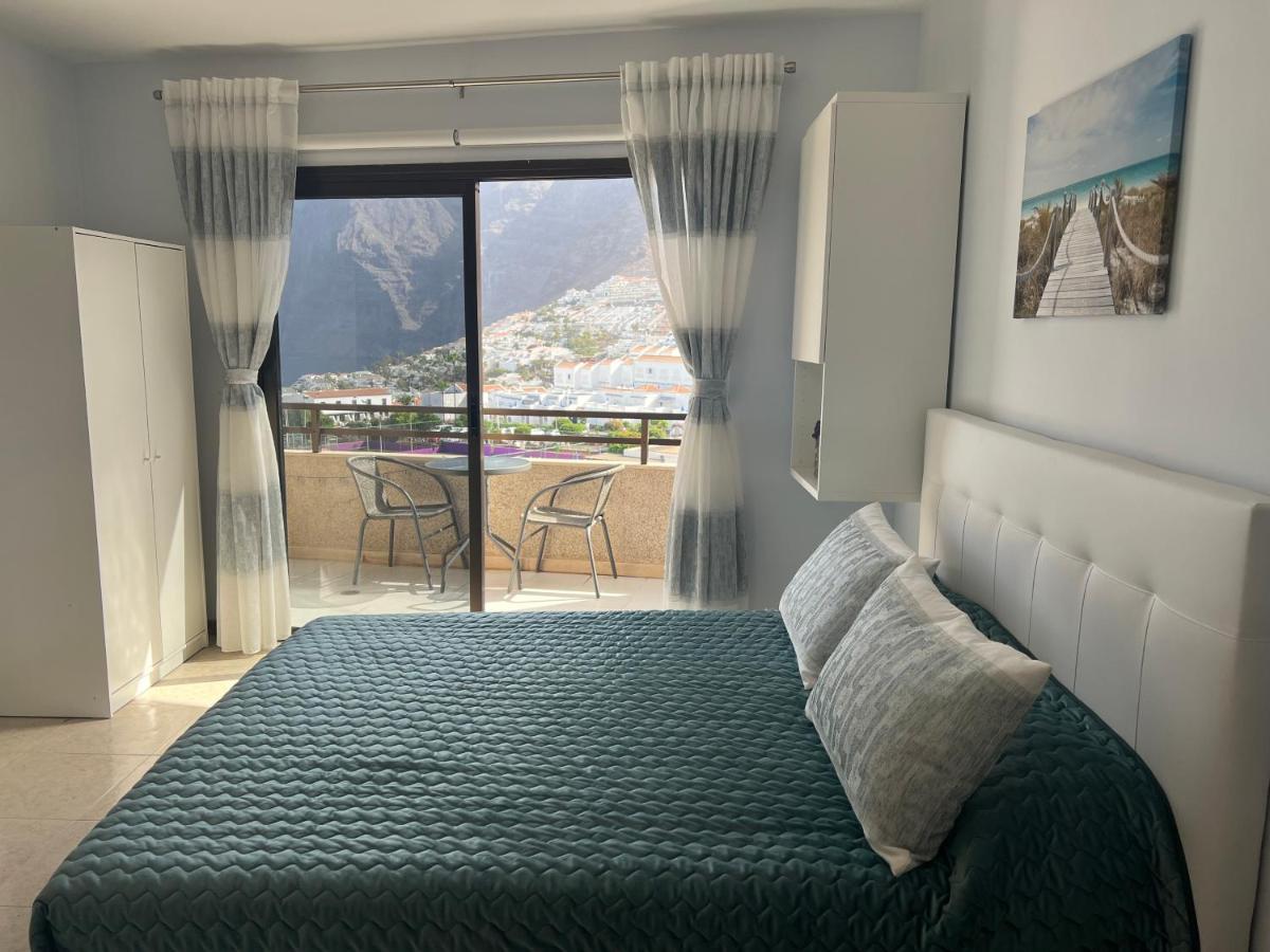 Studio With Fantastic Sea View In Los Gigantes 圣地亚哥港 外观 照片